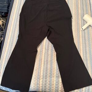 Black Flared Pants